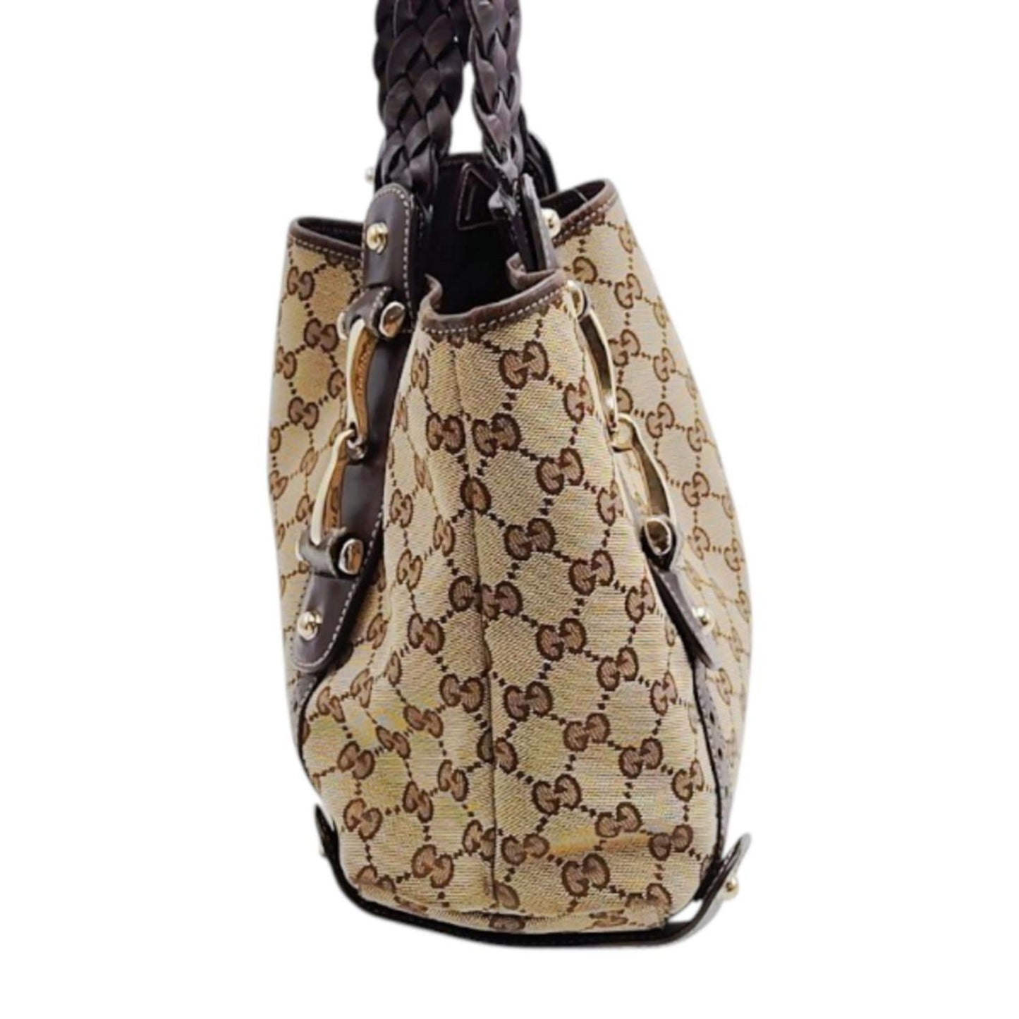 Gucci Gg Canvas Beige Gg Canvas Handbag Tote Bag