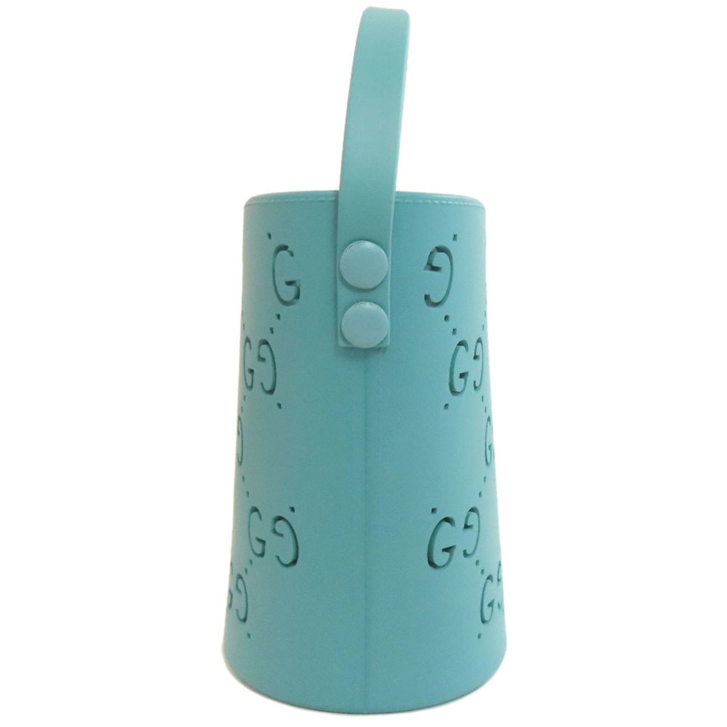 Gucci Light Blue Rubber Tote Bag