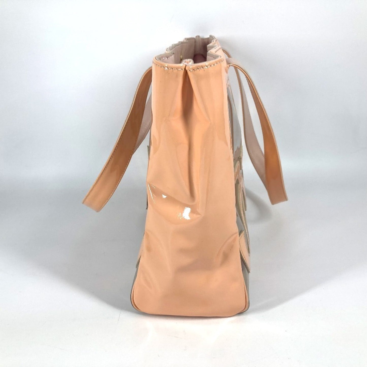 Chanel Pink Vinyl Shoulder Bag Tote Bag