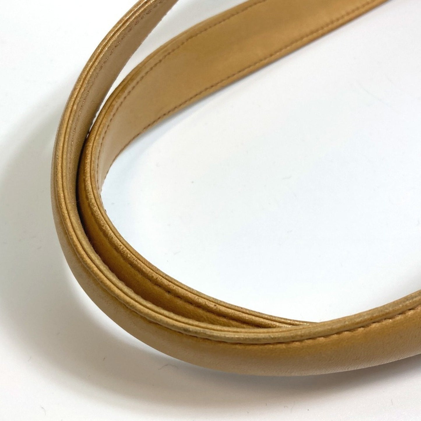 Chanel Beige Leather Handbag Tote Bag