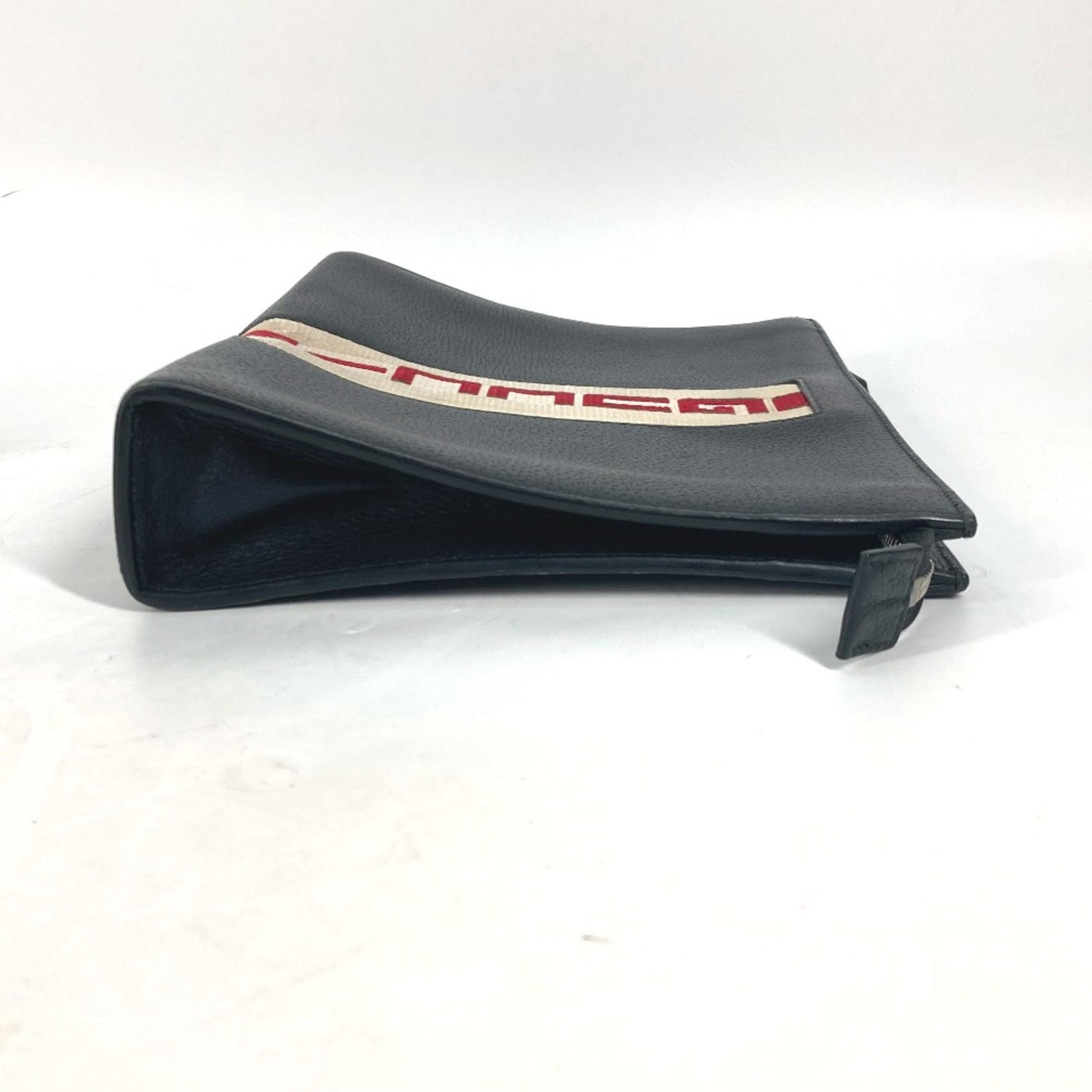 Gucci Black Leather Clutch Bag
