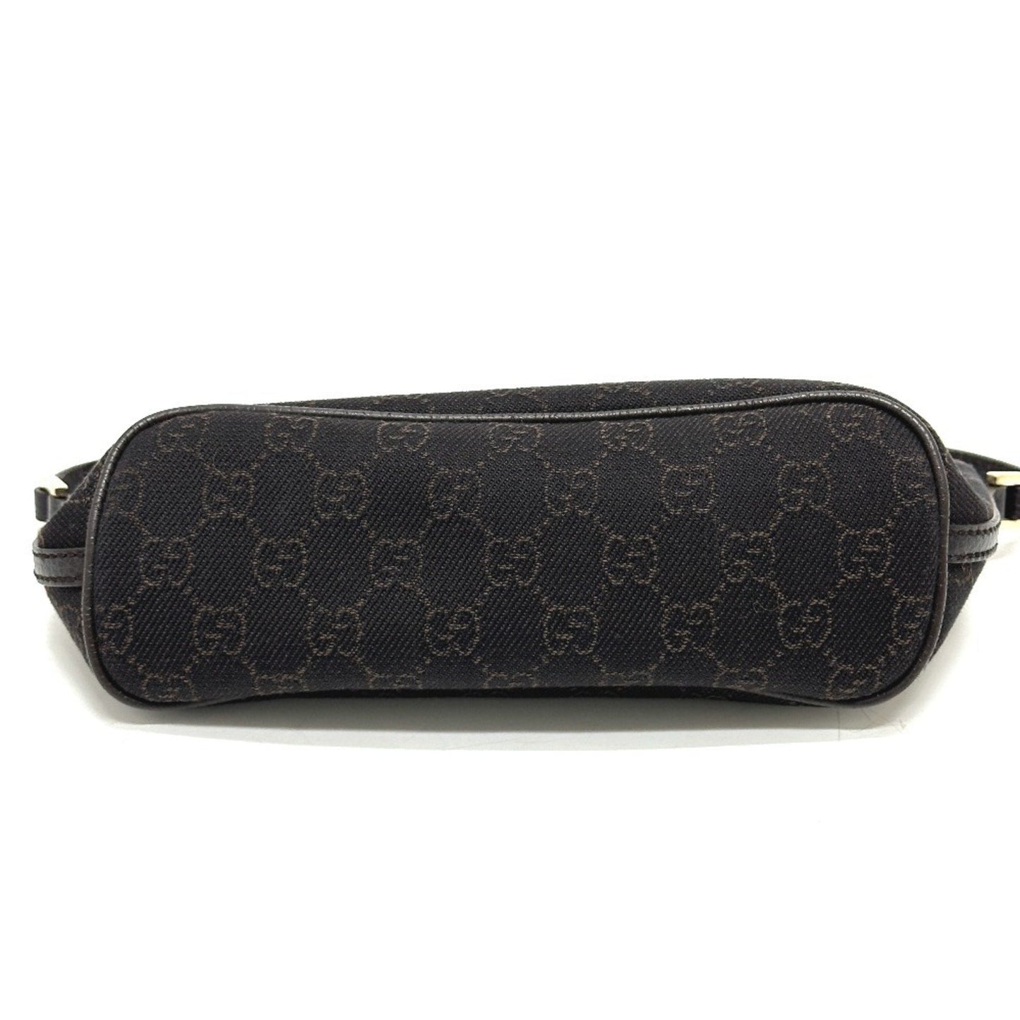 Gucci Brown Canvas Pouch