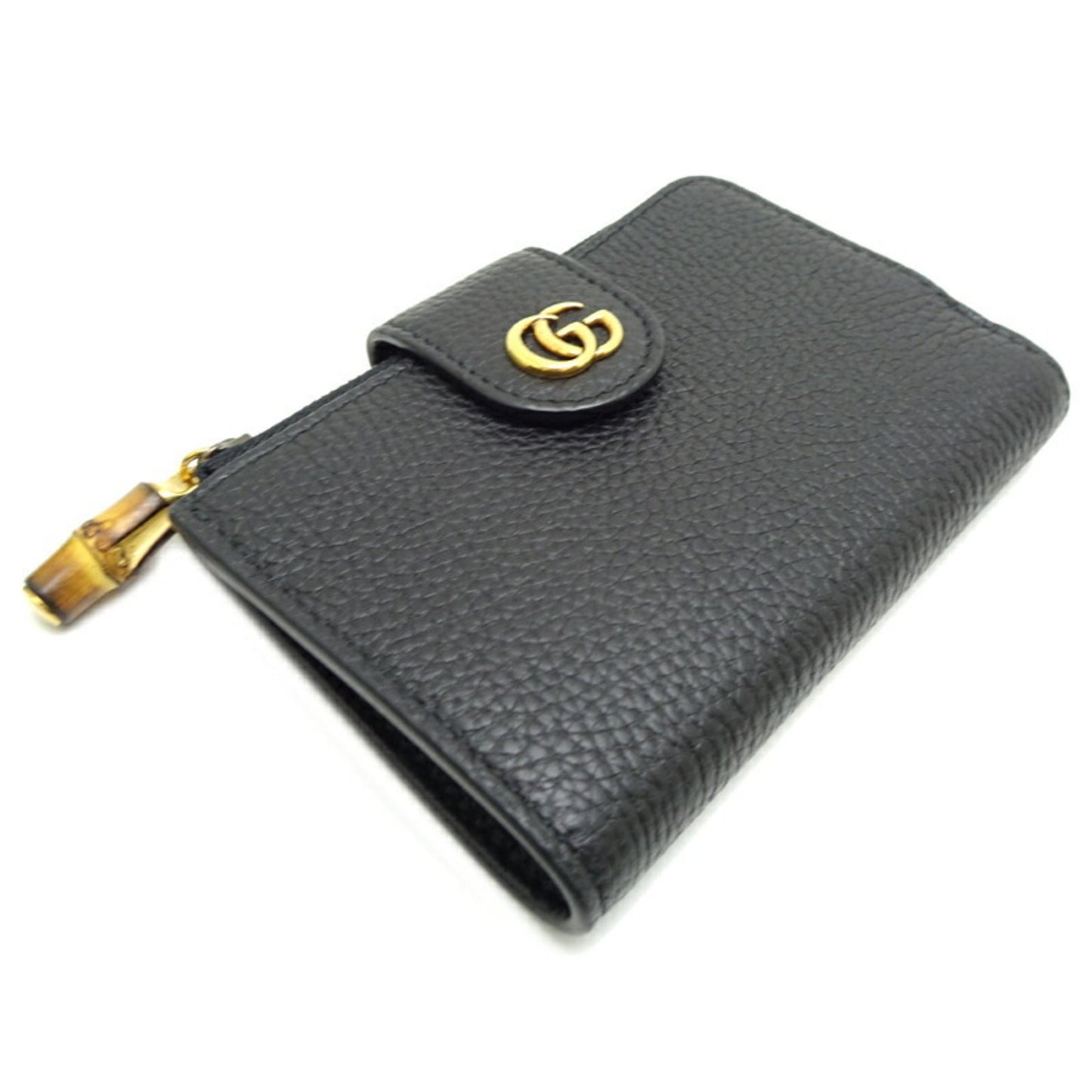 Gucci Black Leather Wallet (Bi-Fold)