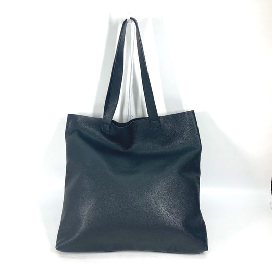 Gucci Black Leather Tote Bag