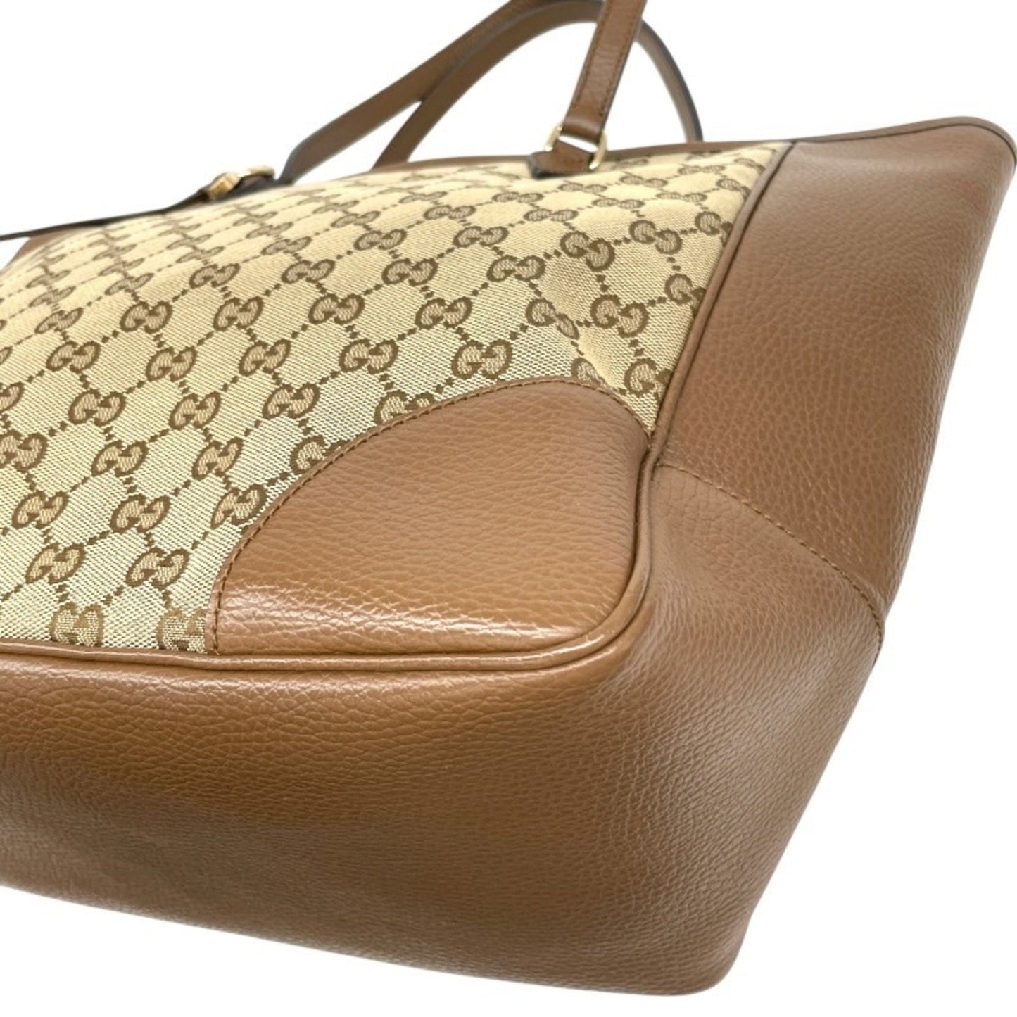 Gucci Brown Gg Canvas Tote Bag