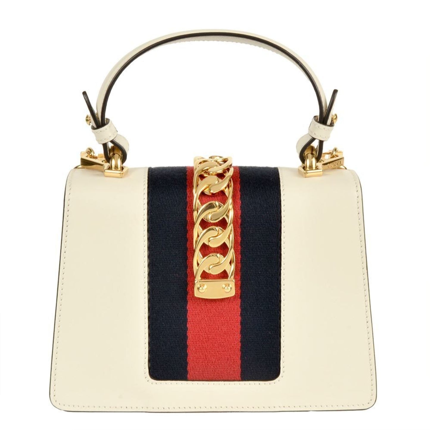 Gucci White Leather Handbag