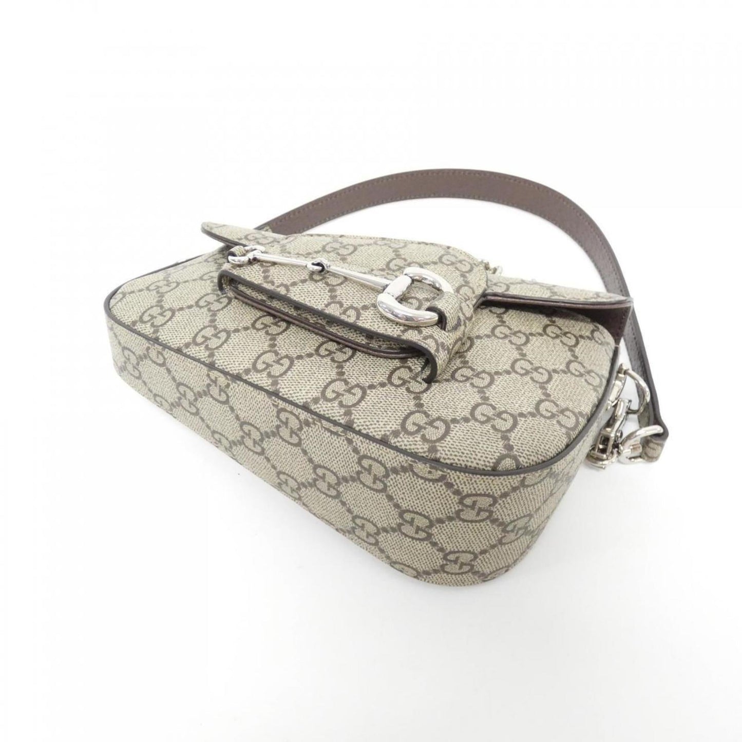 Gucci Beige Gg Supreme Shoulder Bag