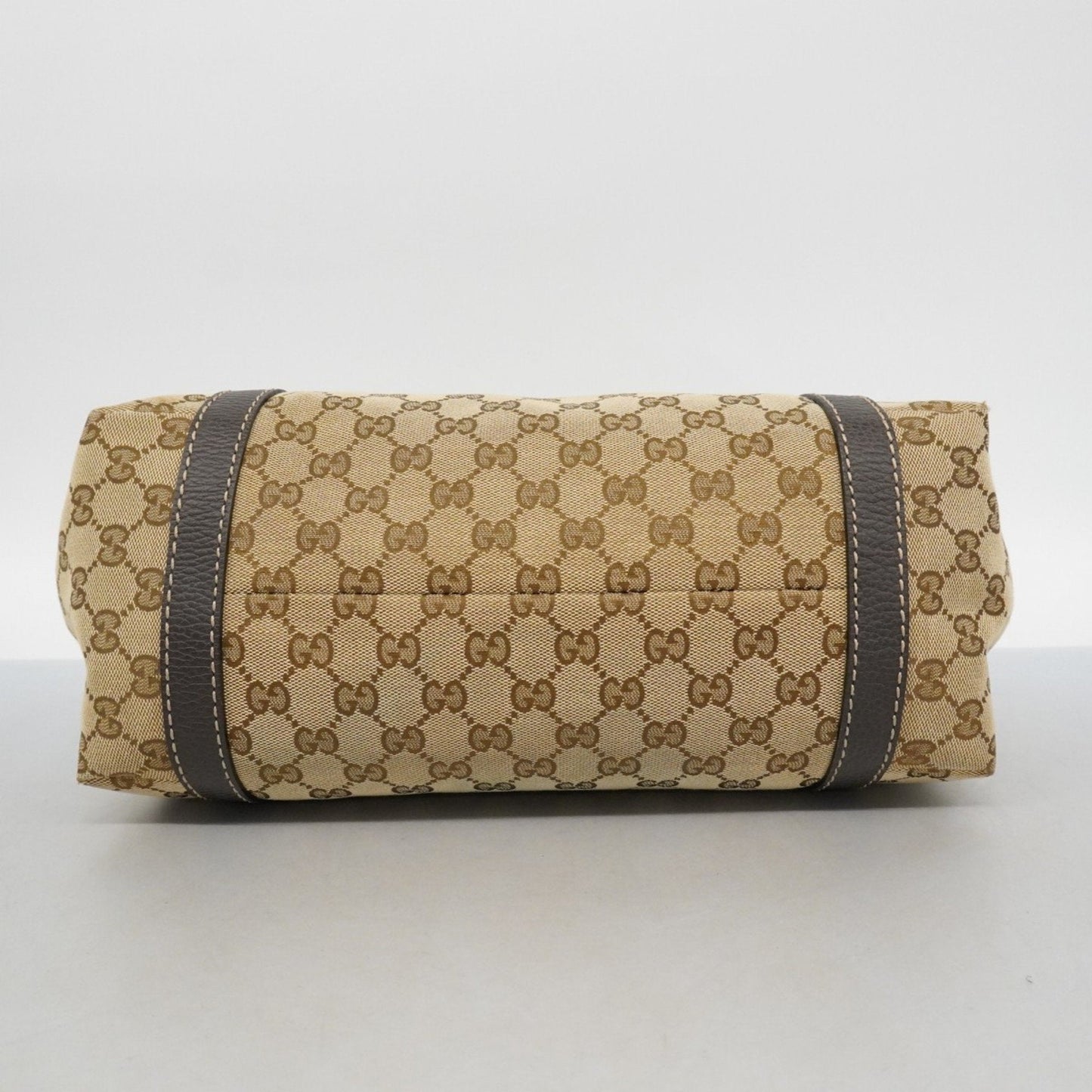 Gucci Brown Canvas Handbag