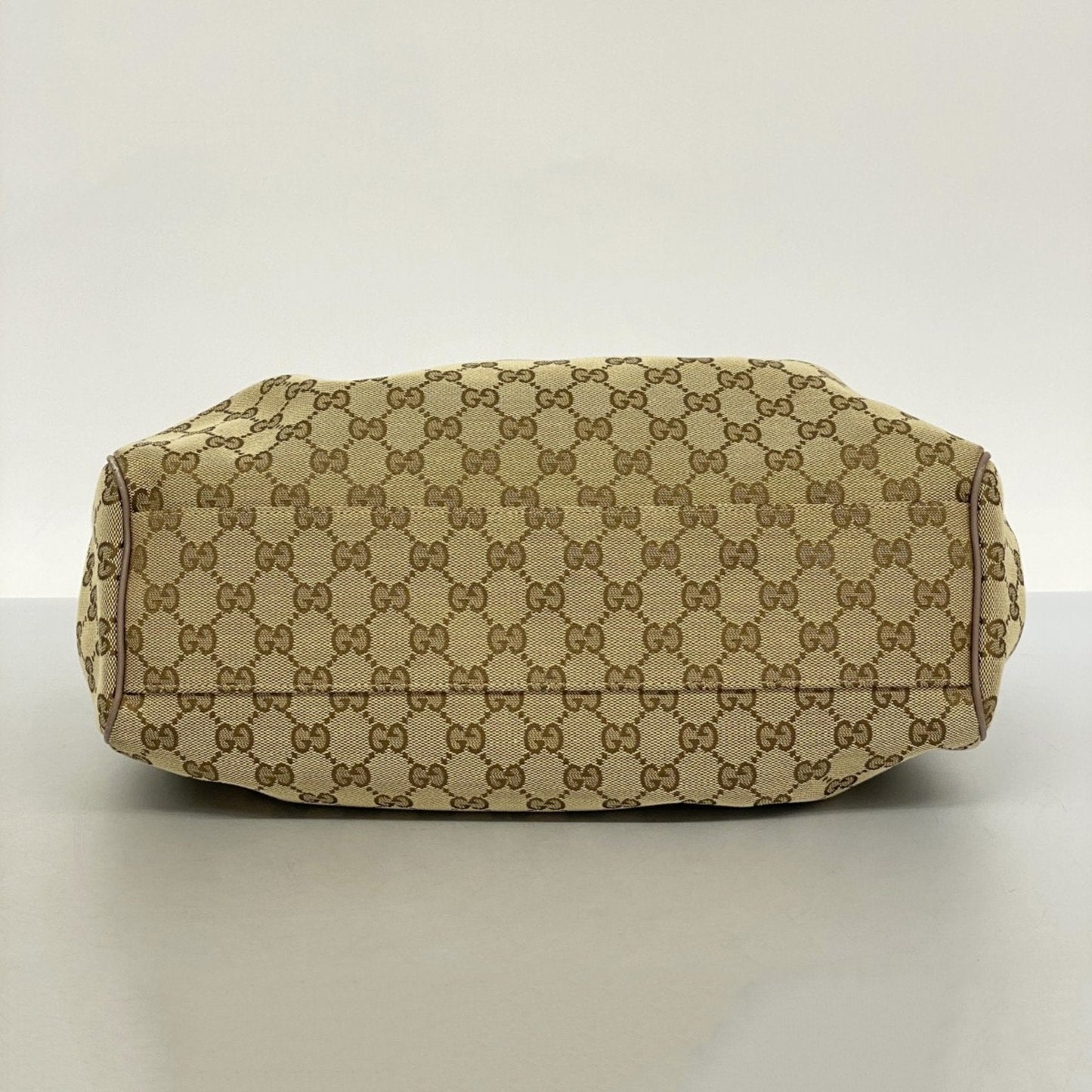 Gucci Brown Canvas Handbag