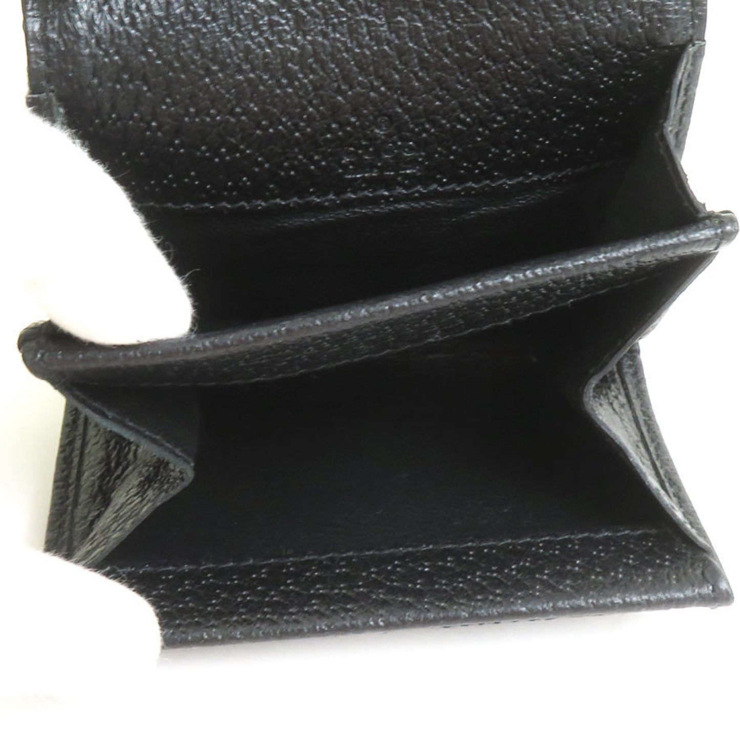 Gucci Black Gg Canvas Coin Purse/Coin Case