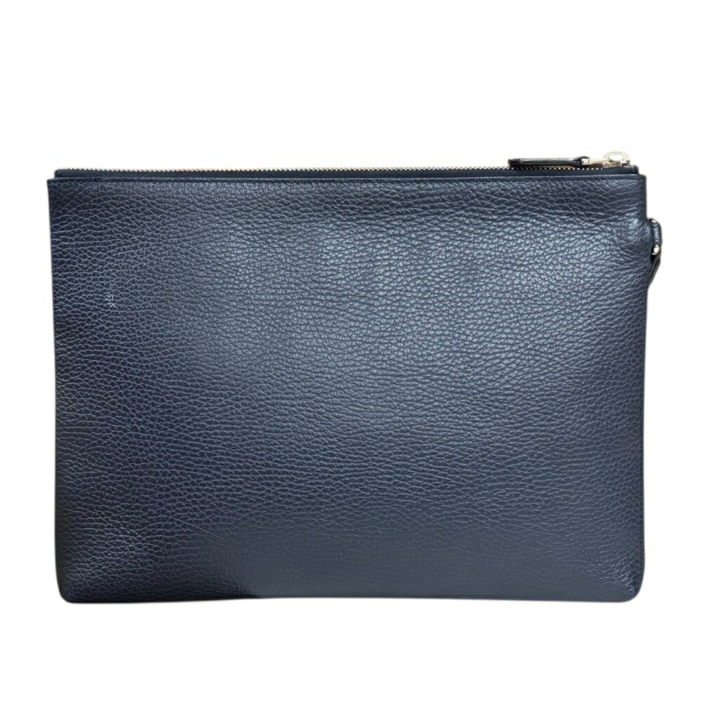 Gucci Navy Leather Clutch Bag