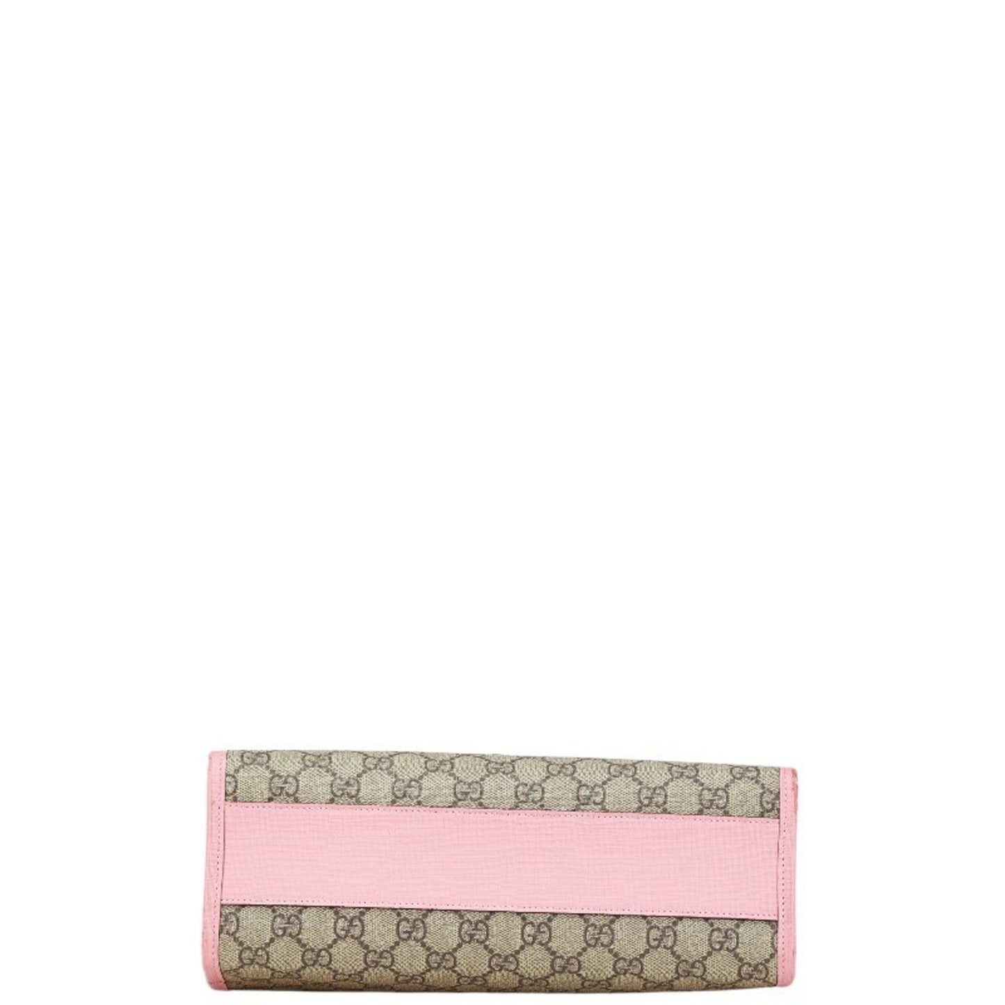 Gucci Beige Multi-Color Pink Pvc Leather Handbag Tote Bag