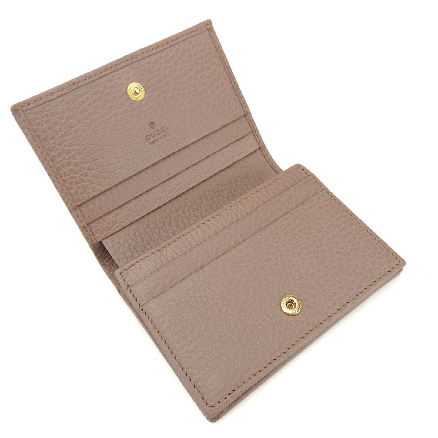 Gucci Beige Leather Wallet (Bi-Fold)
