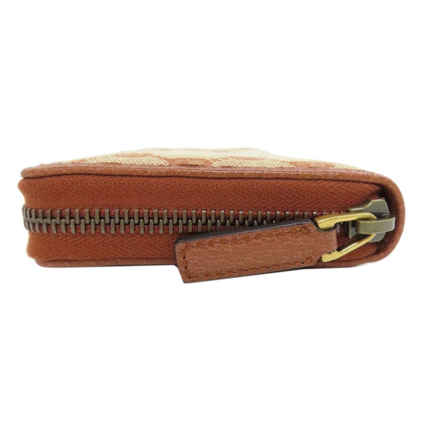 Gucci Brown Canvas Coin Purse/Coin Case