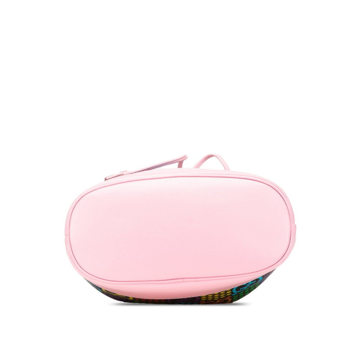 Gucci Black Multi-Color Pink Pvc Leather Shoulder Bag