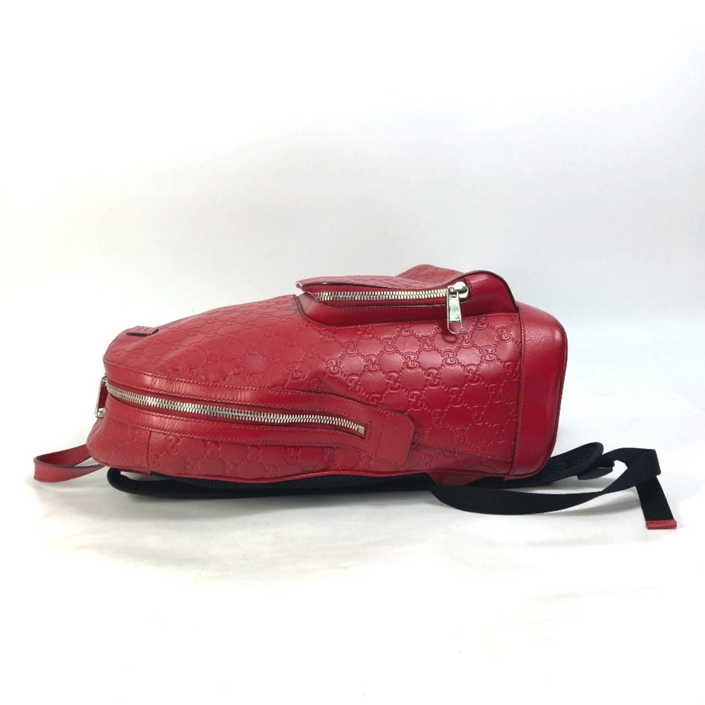 Gucci Red Color Leather Backpack
