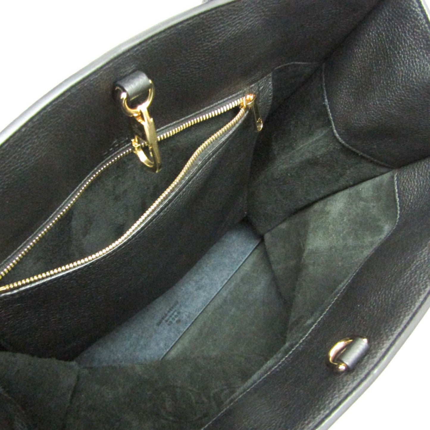 Gucci Black Leather Shoulder Bag Tote Bag