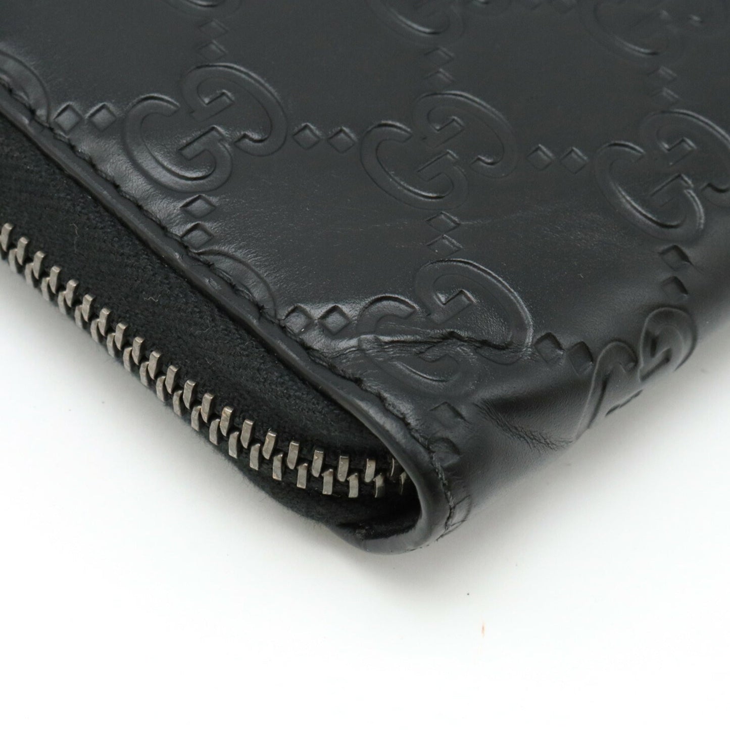 Gucci Black Leather Wallet (Bi-Fold)