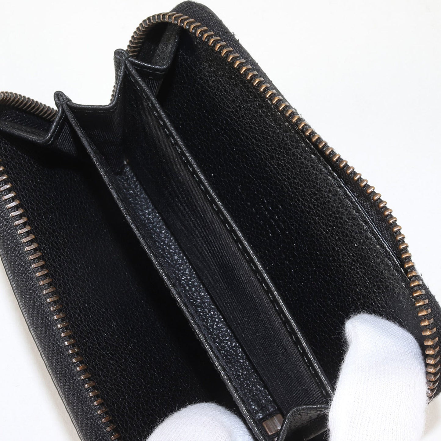 Gucci Black Leather Coin Purse/Coin Case