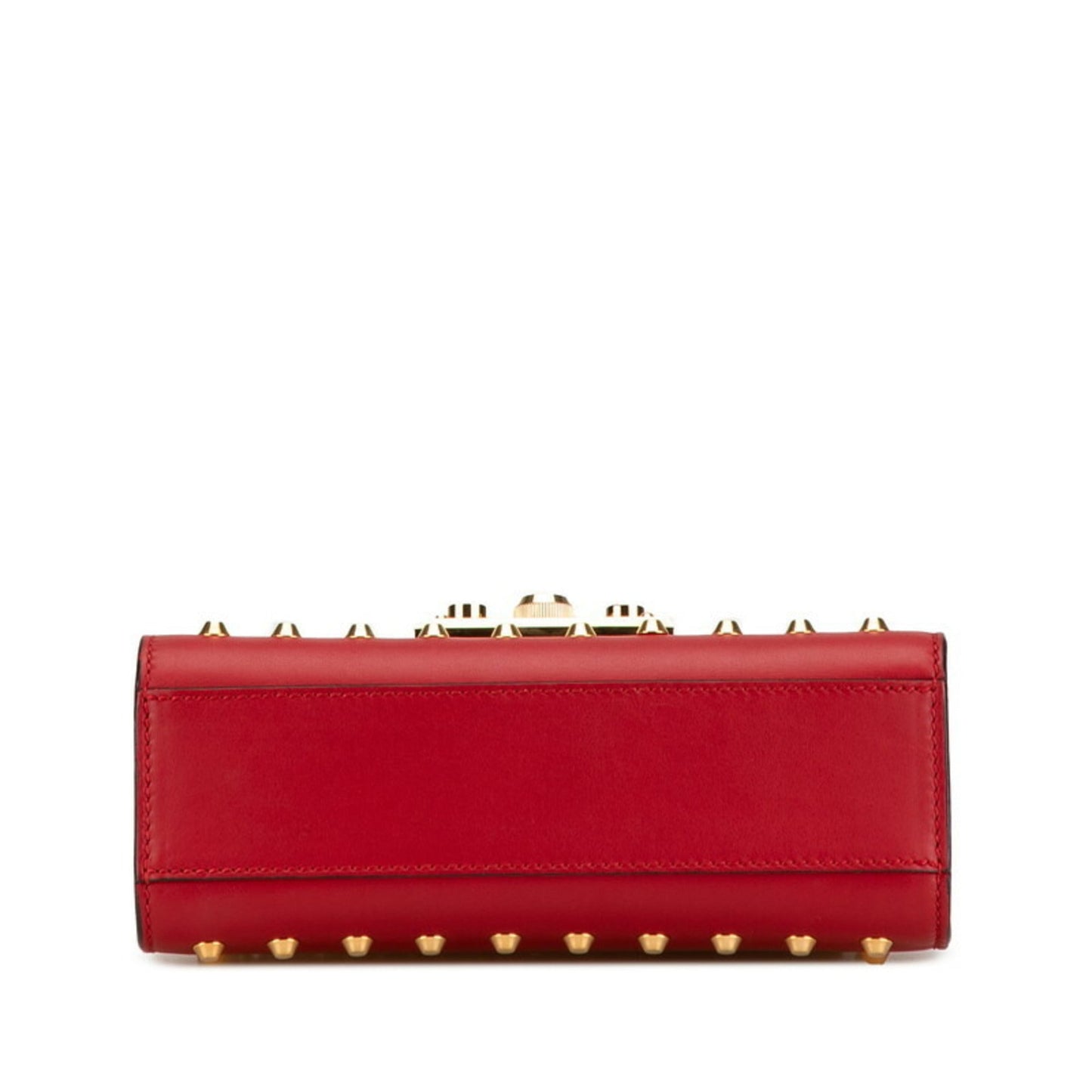 Gucci Padlock Red Color Leather Shoulder Bag