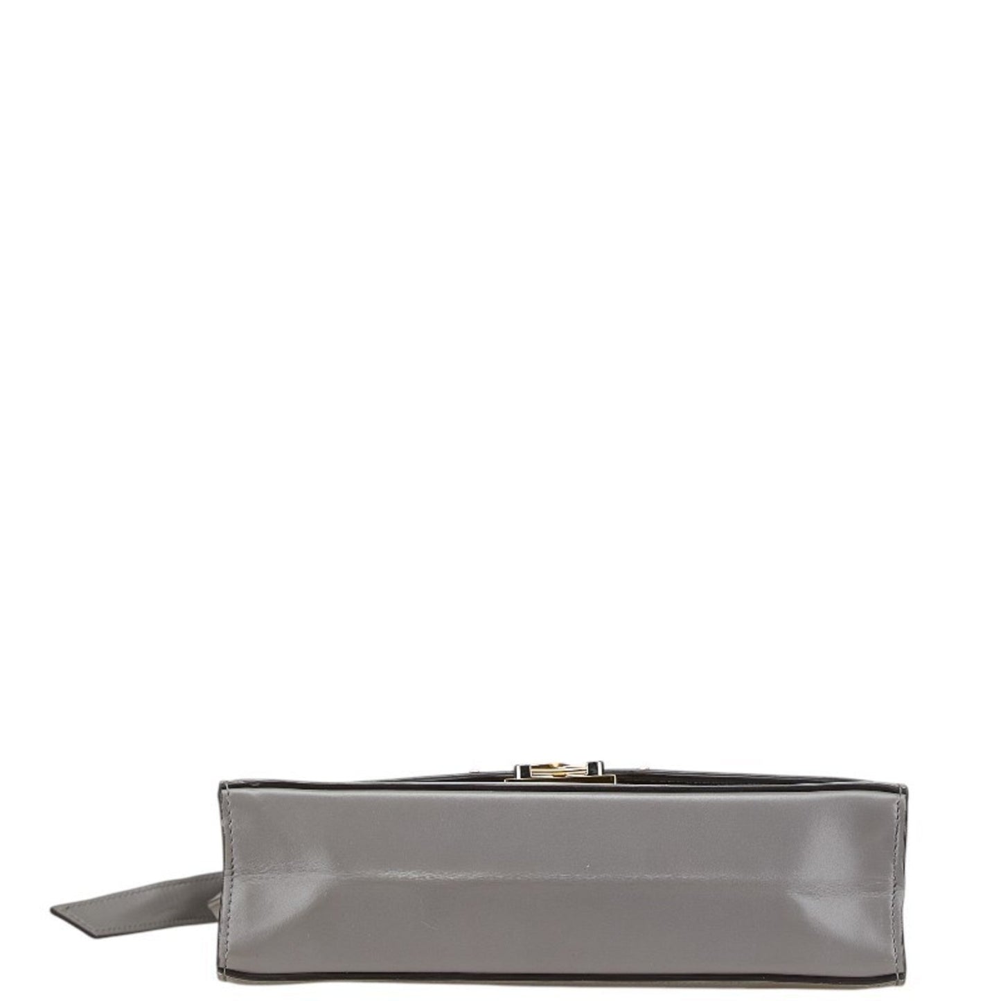 Gucci Gray Leather Shoulder Bag