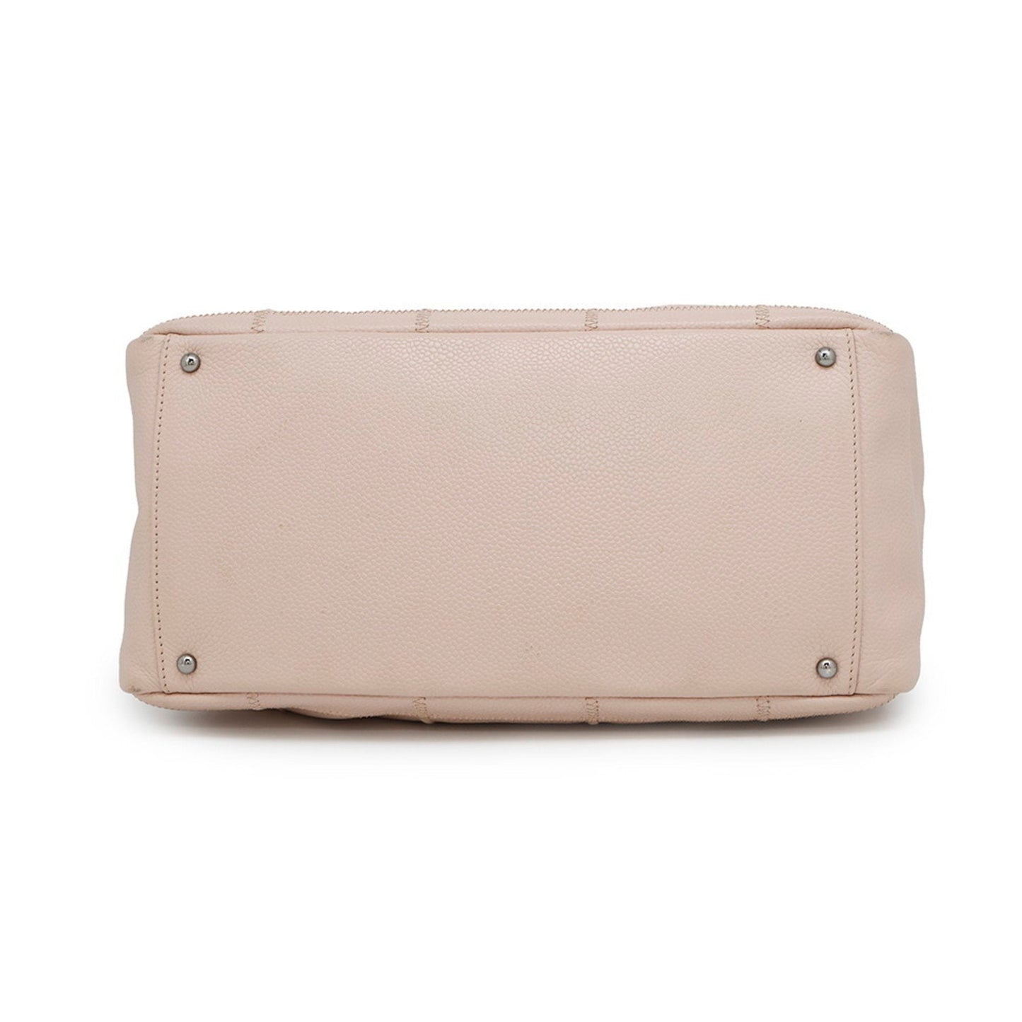 Chanel Chocolate Bar Pink Leather Shoulder Bag Tote Bag