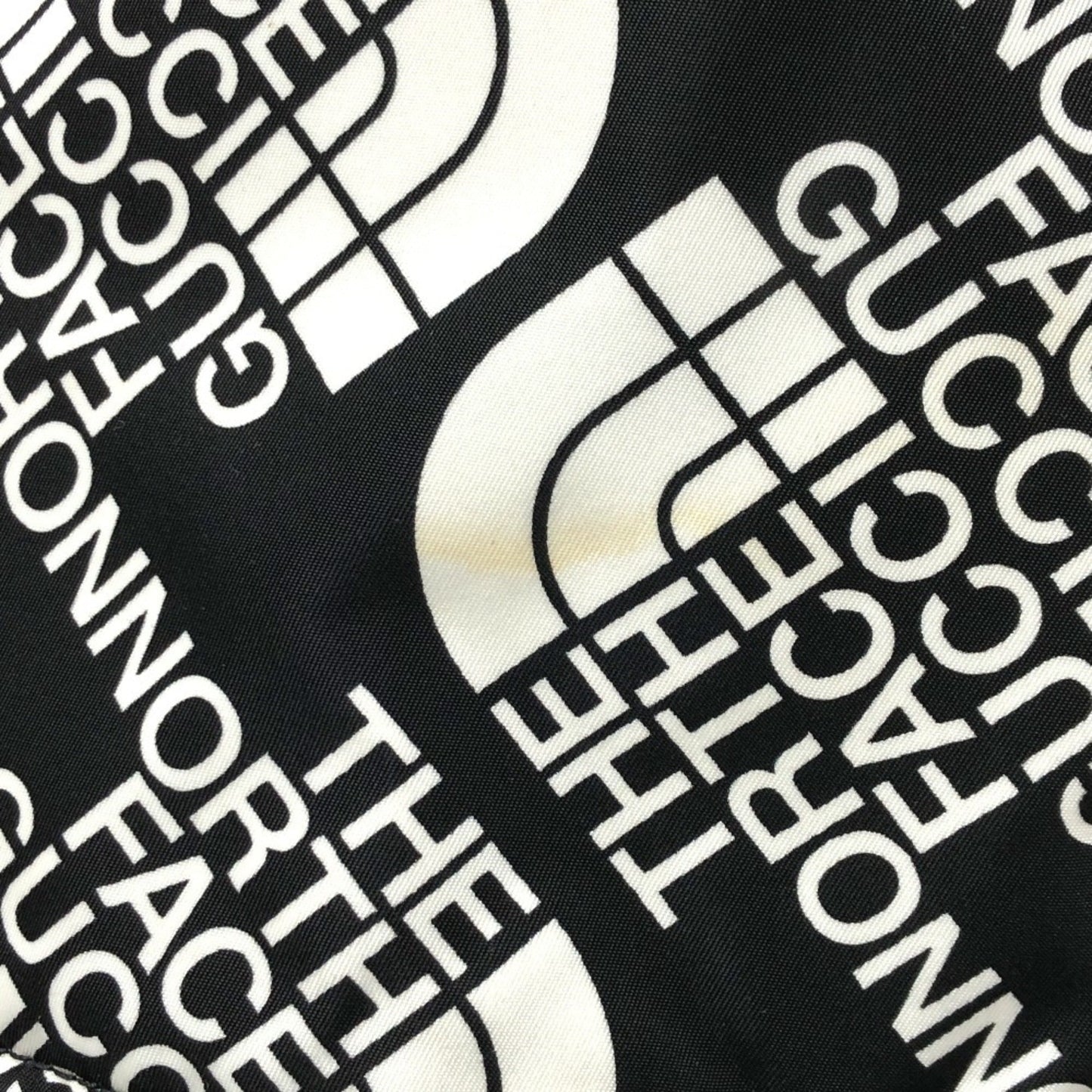 Gucci Black Brown White Nylon Leather Backpack