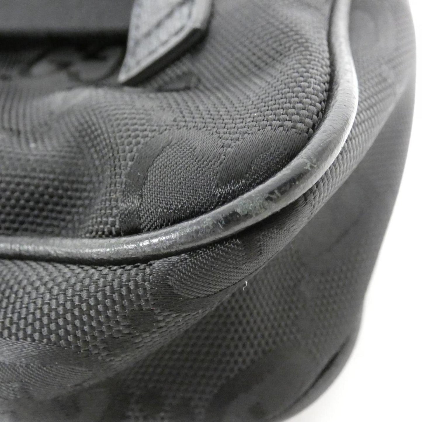 Gucci Black Nylon Leather Fanny Pack