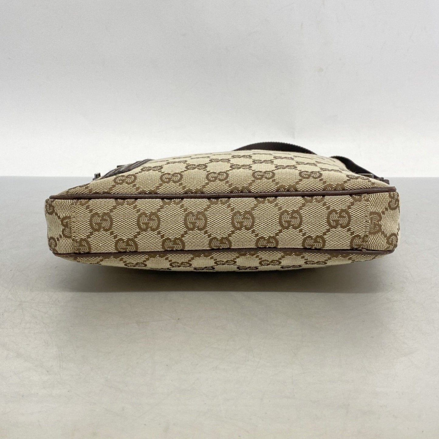 Gucci Brown Canvas Shoulder Bag
