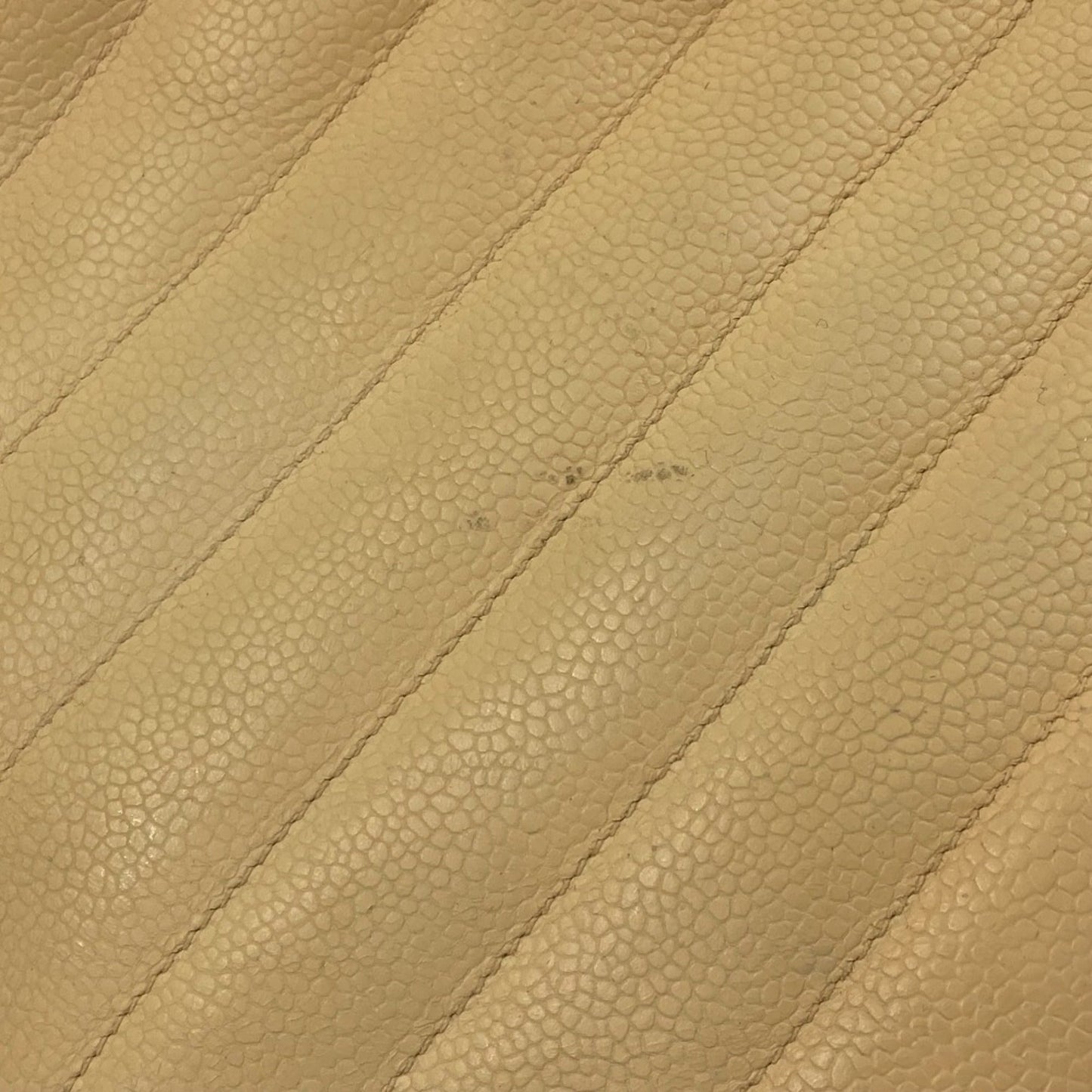 Chanel Yellow Grained Calfskin Shoulder Bag Tote Bag