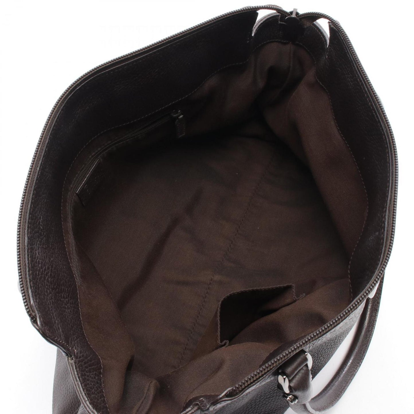 Gucci Abbey Brown Leather Tote Bag