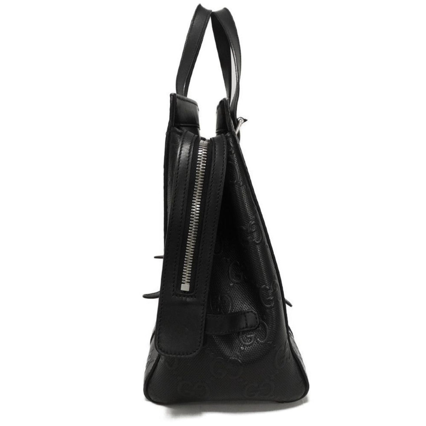 Gucci Black Leather Shoulder Bag Tote Bag