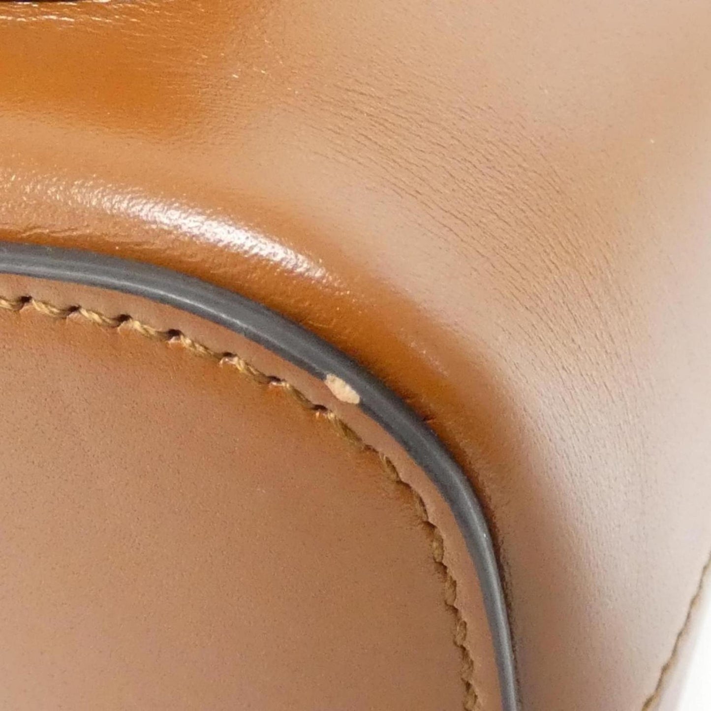 Gucci Brown Leather Backpack