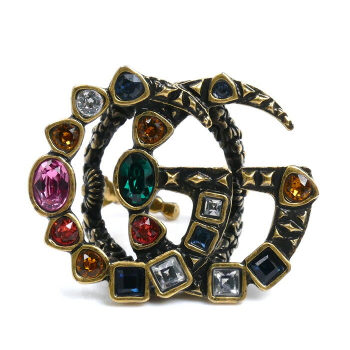 Gucci Gold Multi-Color Band Ring