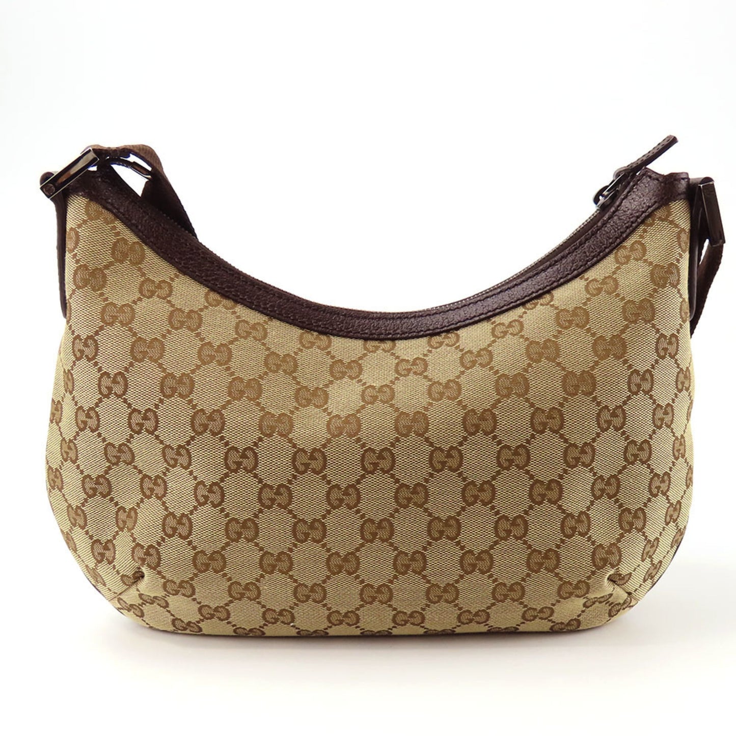 Gucci Gg Canvas Beige Brown Gg Canvas Shoulder Bag