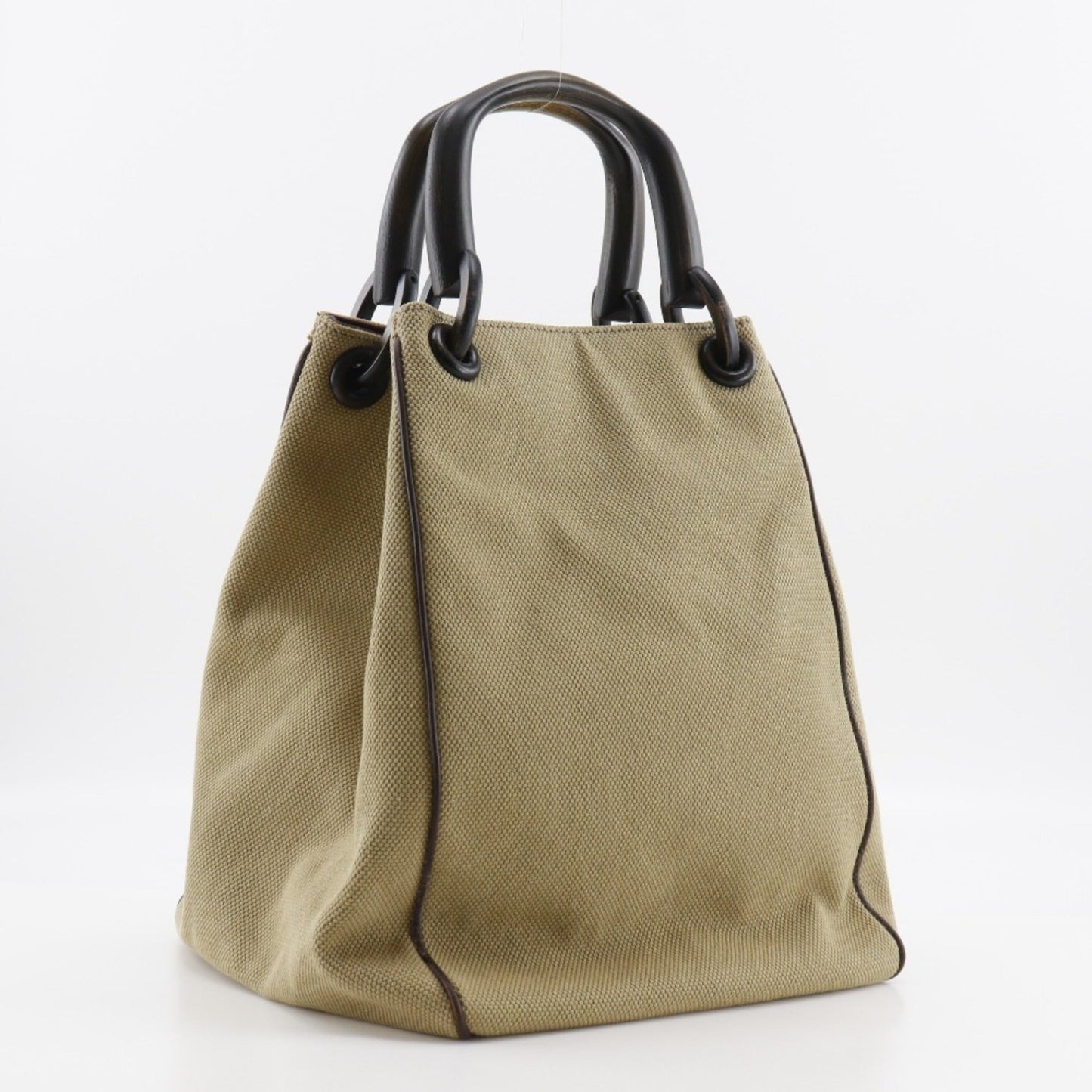 Gucci Beige Canvas Handbag