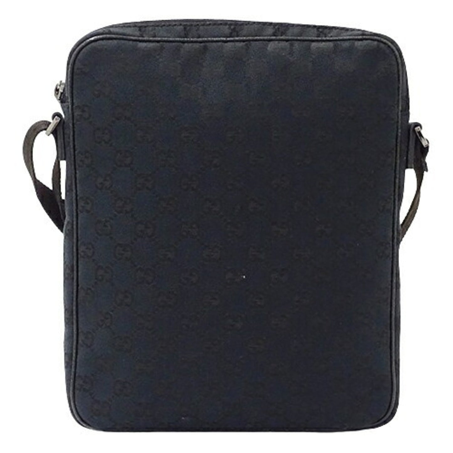 Gucci Black Gg Canvas Shoulder Bag