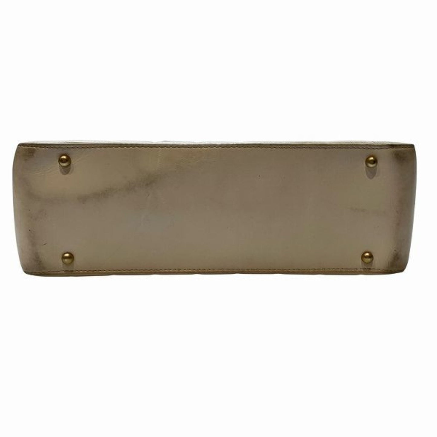 Chanel Chocolate Bar White Leather Shoulder Bag Tote Bag