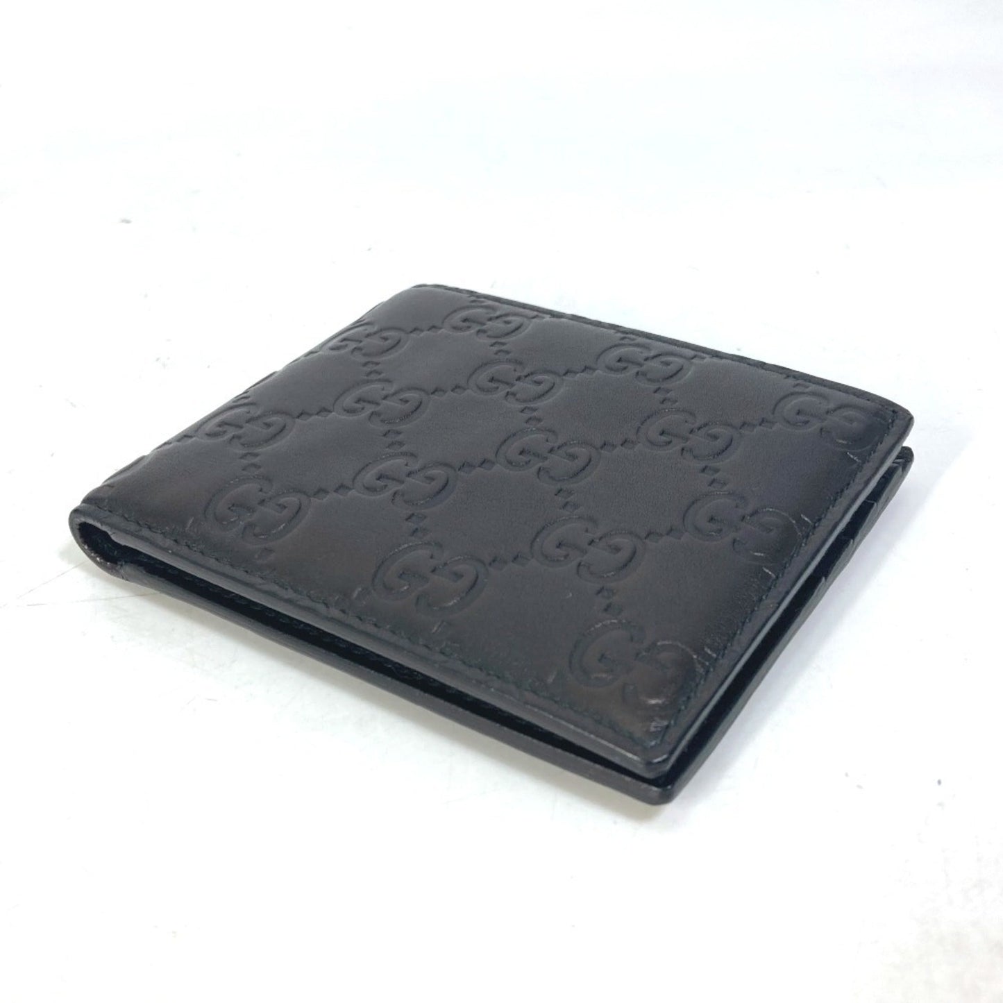 Gucci Black Leather Wallet (Bi-Fold)
