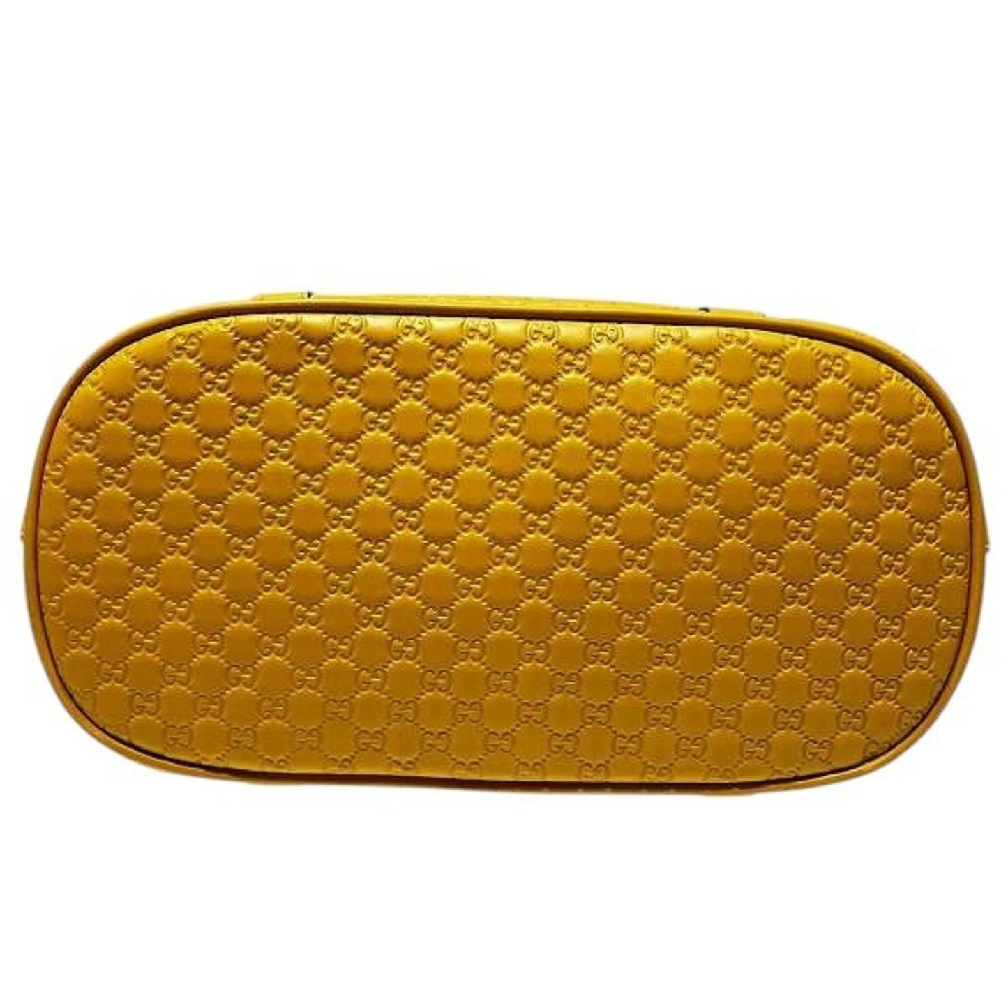 Gucci Yellow Leather Handbag Shoulder Bag