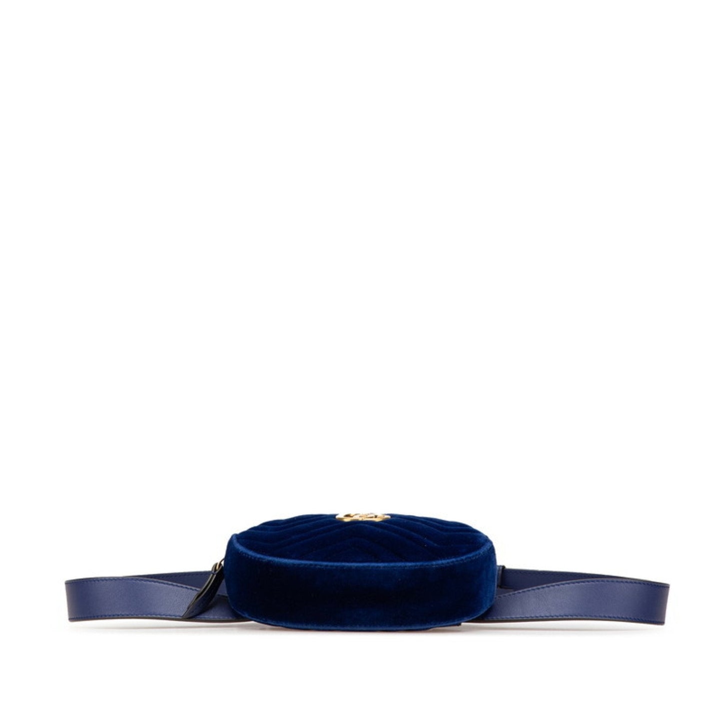 Gucci Gg Marmont Blue Leather Sling Bag