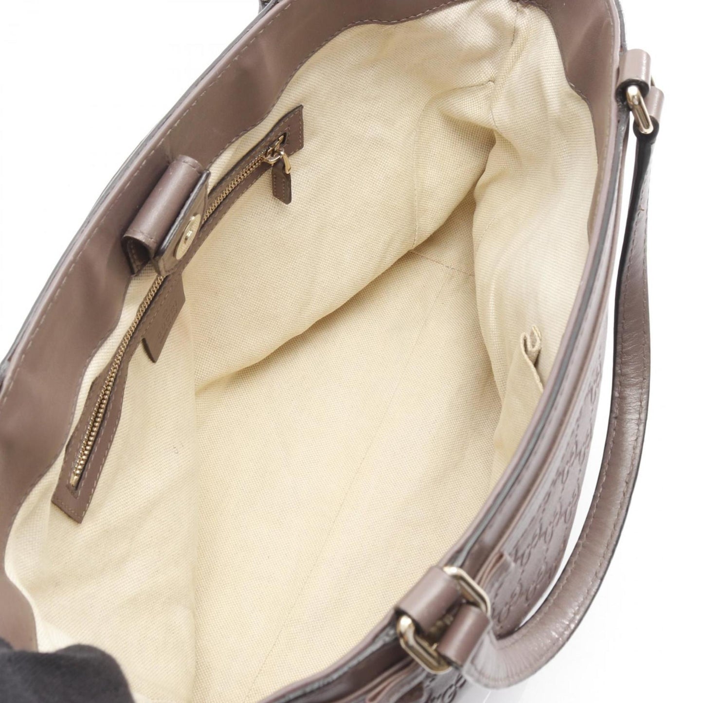 Gucci Pink Leather Tote Bag