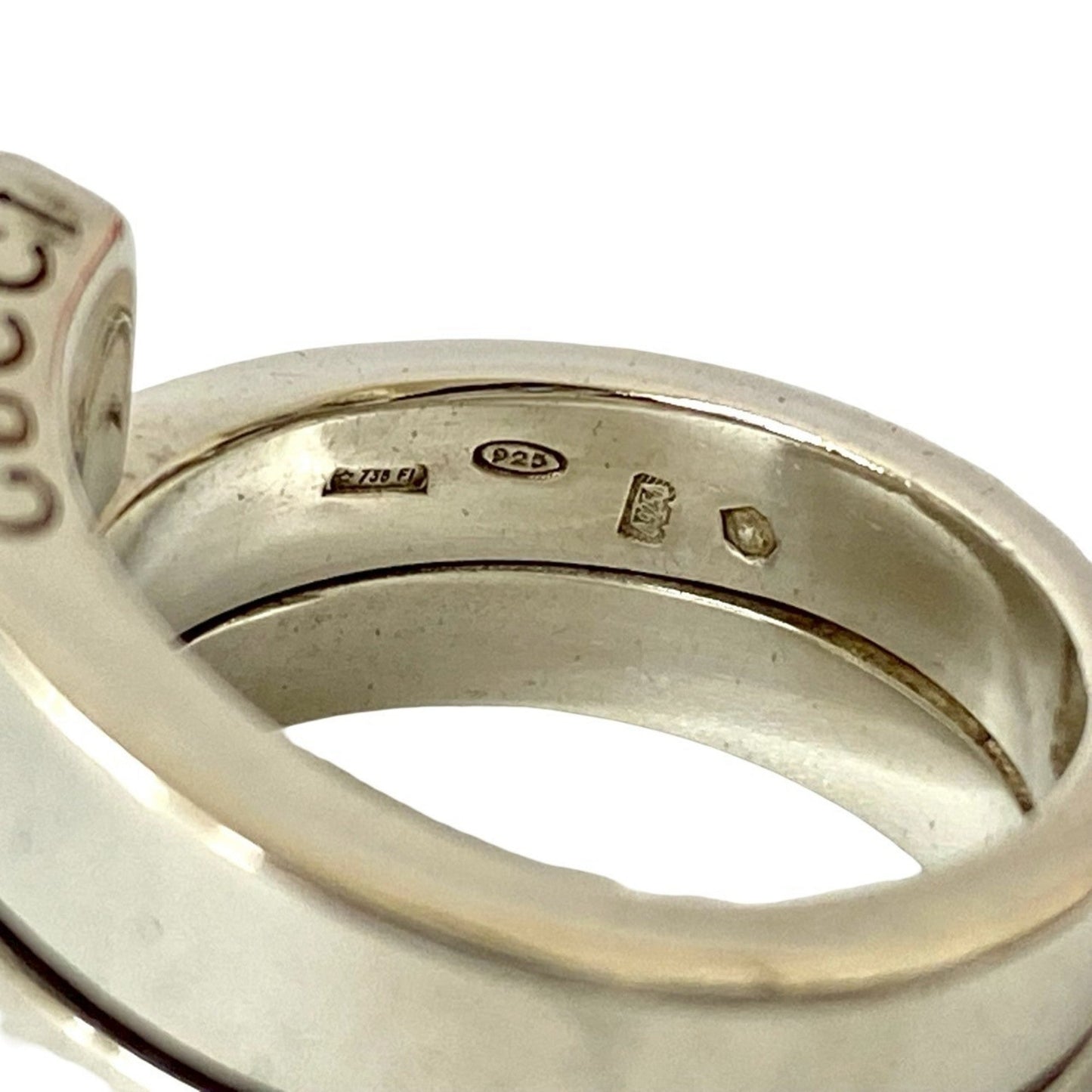 Gucci Silver Silver 925 Band Ring