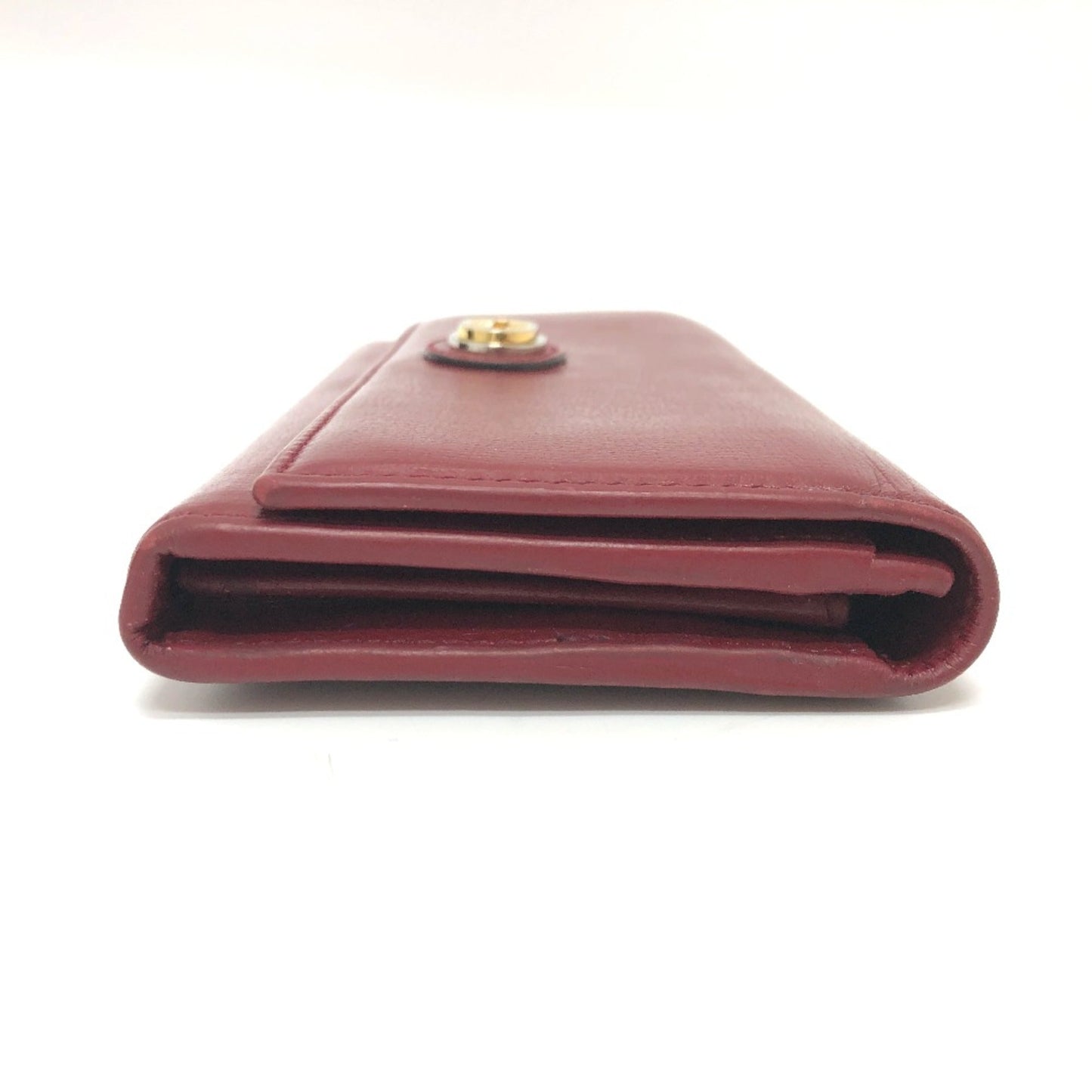 Gucci Red Leather Wallet (Bi-Fold)
