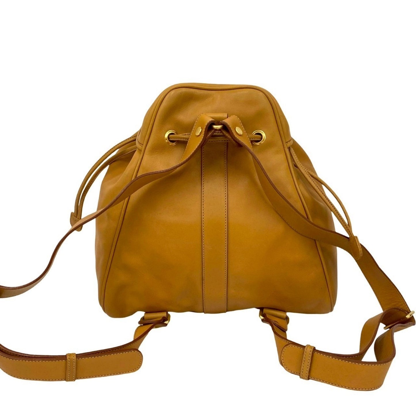 Gucci Brown Leather Backpack