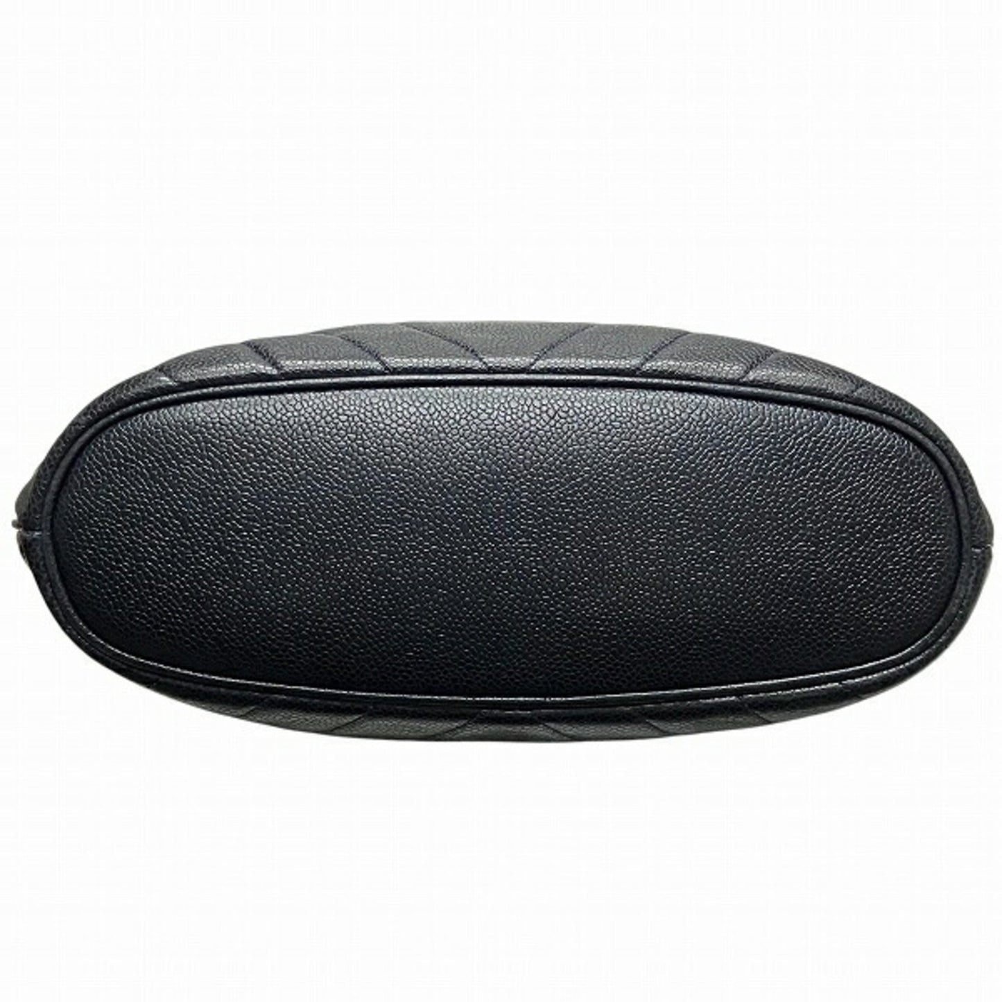 Chanel Navy Grained Calfskin Tote Bag