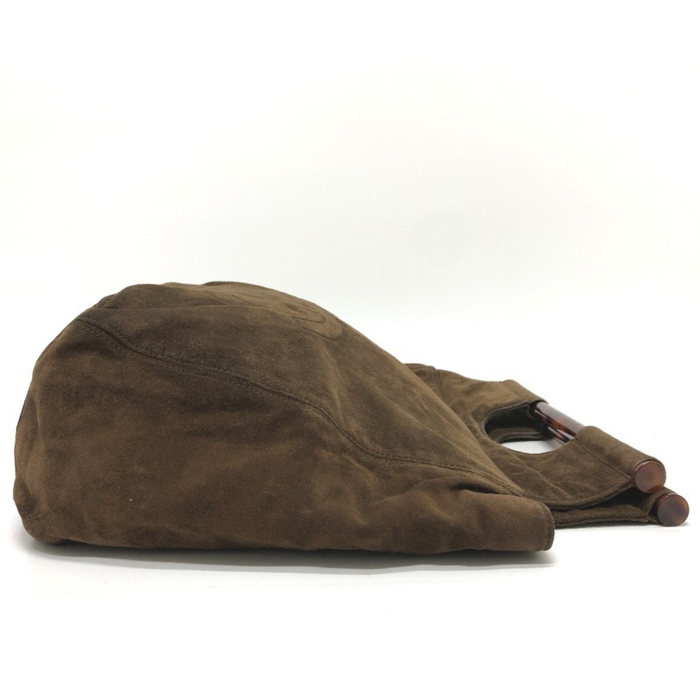 Chanel Brown Suede Tote Bag