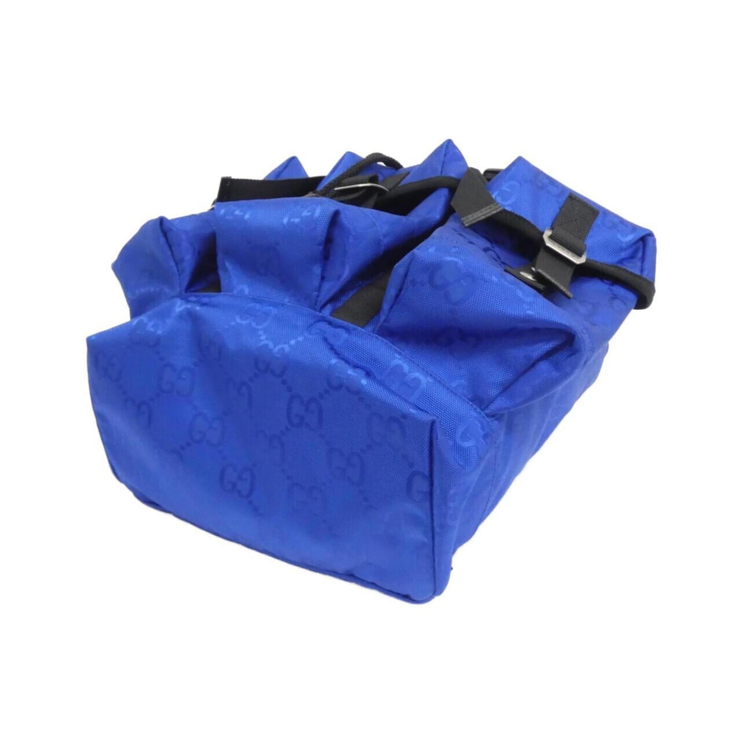 Gucci Blue Nylon Backpack