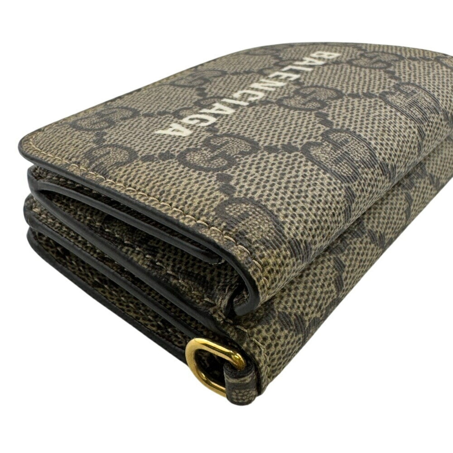 Gucci Beige Gg Supreme Wallet (Bi-Fold)