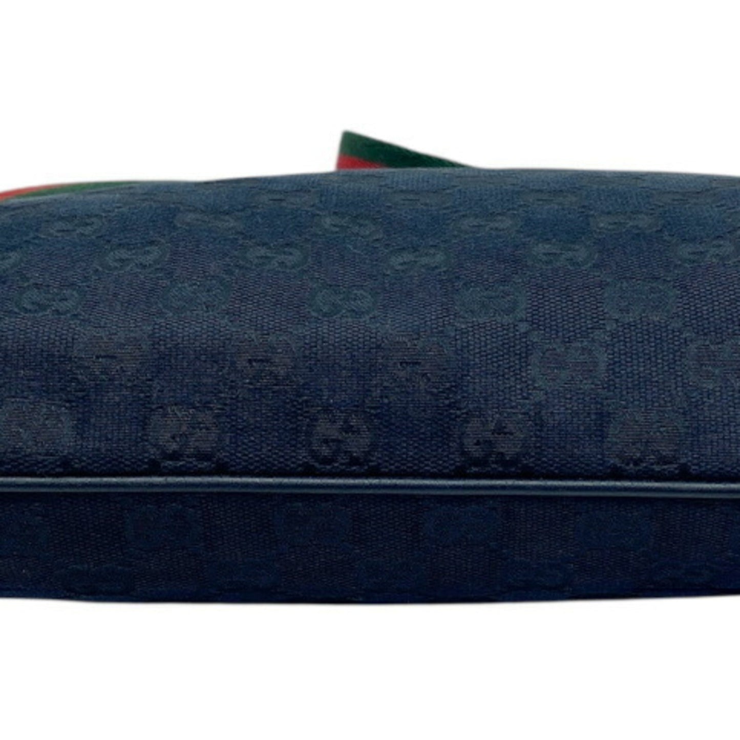 Gucci Black Gg Canvas Shoulder Bag